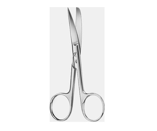 ビー・ブラウンエースクラップ 外科剪刀 スタンダード 鋭/鈍 反 全長145mm BC424R 1個（ご注文単位1個）【直送品】