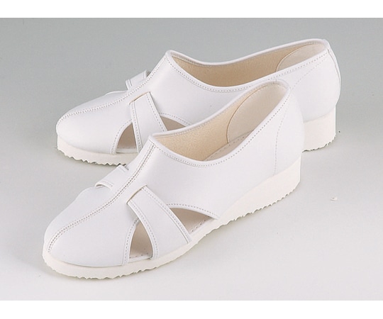 マリアンヌ製靴 ナースシューズ ホワイト 21.0cm No.W20 1足（ご注文単位1足）【直送品】