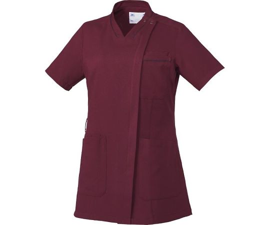 ミズノ スクラブ【女性用】 ワイン L MZ0217-C29 1枚(ご注文単位1枚)【直送品】