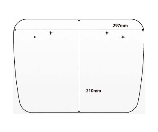 シャルマン シャルマンシールド 専用フィルム 10枚入 CS50A 1袋(ご注文単位1袋)【直送品】