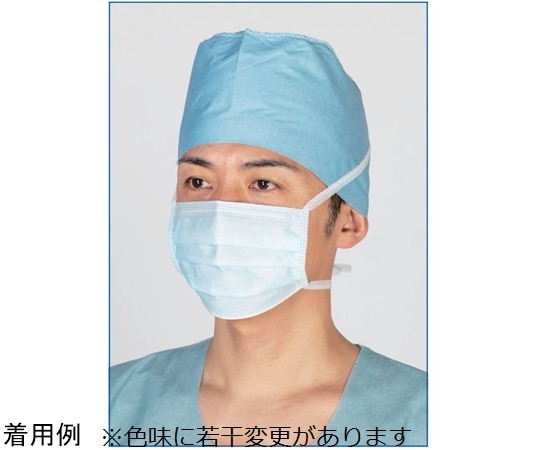 日昭産業 サージカルキャップB PAD SC-41 L ブルー 1セット（50枚×6箱入） 51596 1セット（ご注文単位1セット）【直送品】