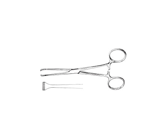 NAPOX アリス鉗子 155mm C-31 1個（ご注文単位1個）【直送品】