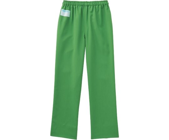 KAZEN 手術スラックス（男女兼用）リーフグリーン M 155-72 1枚（ご注文単位1枚）【直送品】