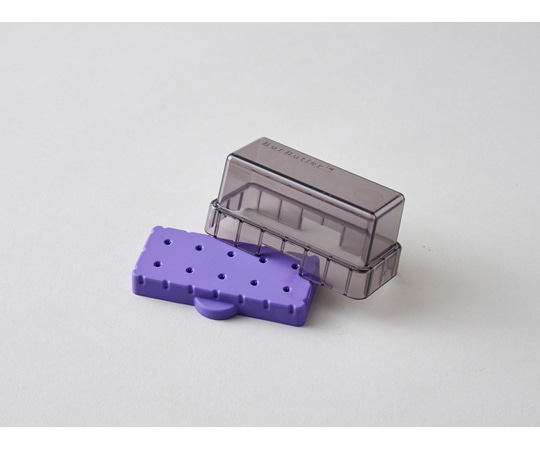 プレミアムプラスジャパン シリコンバースタンド10孔 パープル FC-0492PU 1個(ご注文単位1個)【直送品】