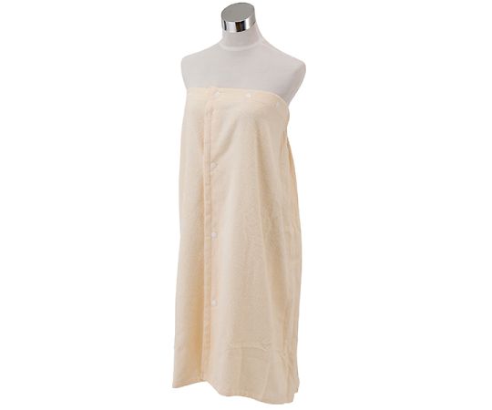 フィフティ・ヴィジョナリー ラップガウン（ベージュ）1枚 TR-003-BE 1枚（ご注文単位1枚）【直送品】