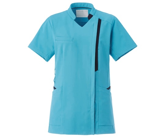 オンワード スクラブ ビオラブルー M HS-8045 1枚（ご注文単位1枚）【直送品】