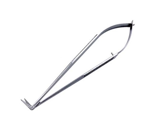 日本フリッツメディコ マイクロ剪刀 玉付 18cm 90度 B036-0108 1本（ご注文単位1本）【直送品】