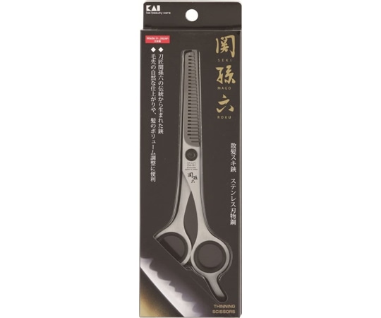 貝印 関孫六 スキハサミ ALLステンレス #000HC1819 1個(ご注文単位1個)【直送品】