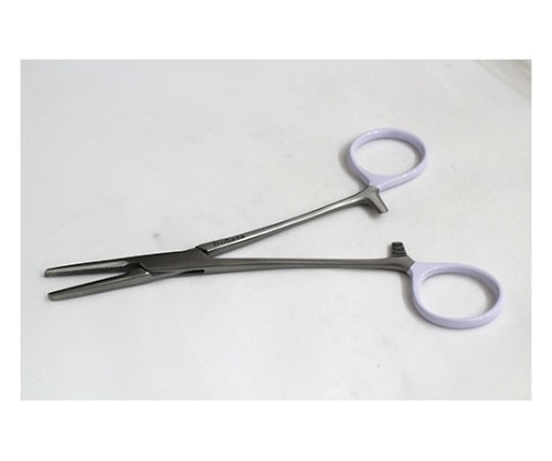 翼工業 カラーチューブ鉗子 T-1A WH 01055261 1本（ご注文単位1本）【直送品】