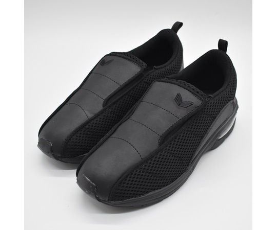 山一 消臭クッションインソール スリッポンシューズ ブラック 23.5cm 81BK235 1足（ご注文単位1足）【直送品】