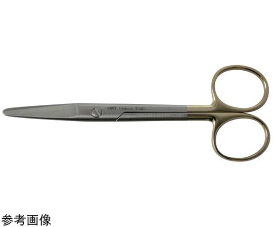 NAPOX 超硬チップ付 メイヨー直剪刀 140mm B-66-T-140 1個（ご注文単位1個）【直送品】