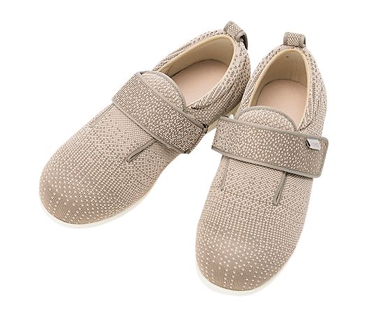 徳武産業 ダブルマジックⅢニット 3E 片足 左のみ ベージュ L 1107 1個（ご注文単位1個）【直送品】