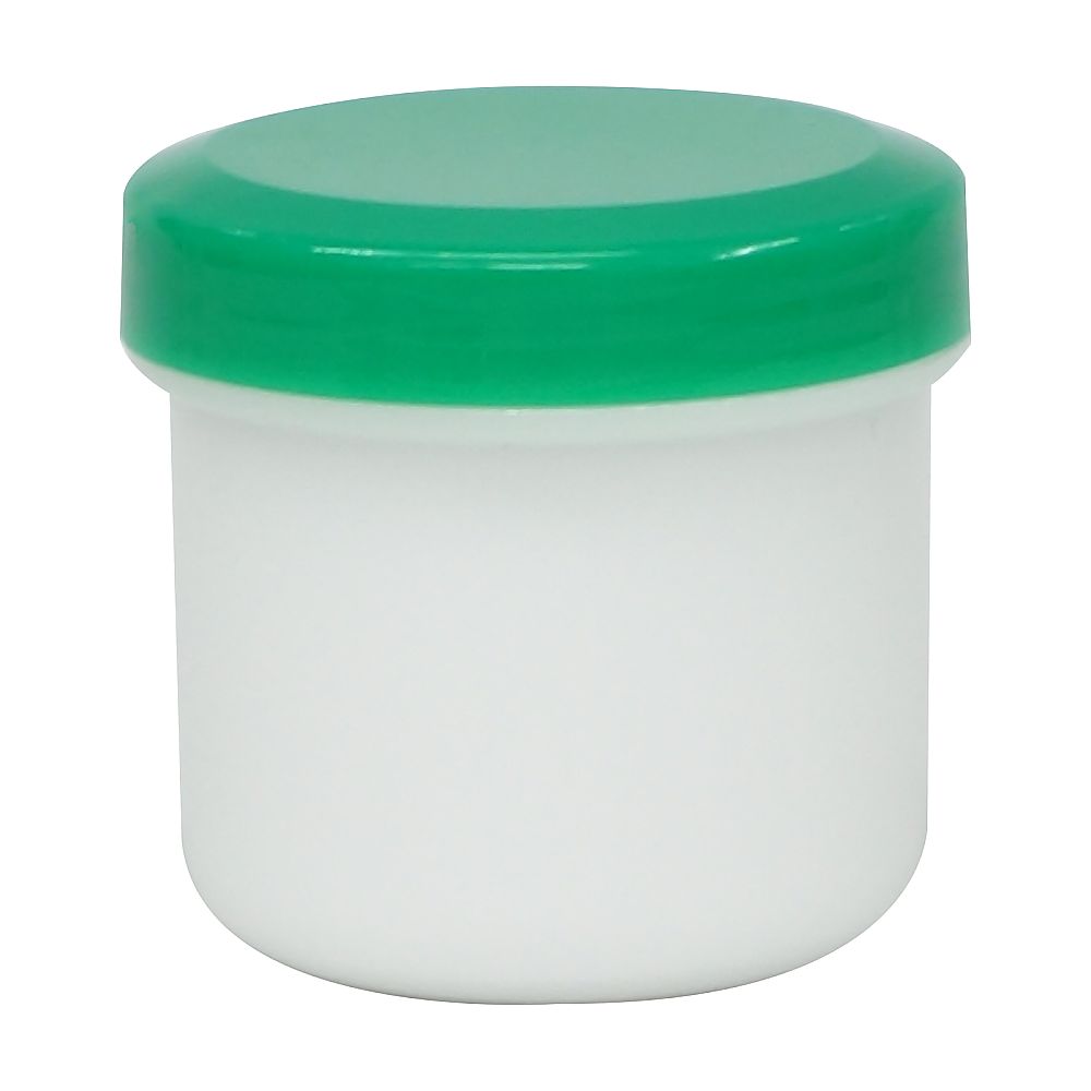 金鵄製作所 軟膏壷（軟膏容器・定量タイプ）30mL 緑 50個 AT30F-04 1袋（ご注文単位1袋）【直送品】