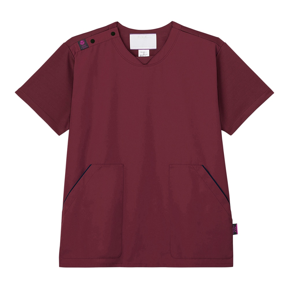 フォーク ジアスクラブR（男女兼用）バーガンディ×バーガンディ 3S CK703-16 1枚（ご注文単位1枚）【直送品】