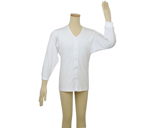 幸和製作所 テイコブらくホック肌着 紳士用（長袖）LL UN07G 1枚（ご注文単位1枚）【直送品】