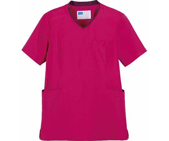 WHISEL（自重堂） レディーススクラブ ワイン 4L WH13095 1枚（ご注文単位1枚）【直送品】