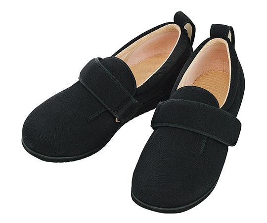 徳武産業 ダブルマジックⅡ E ブラック L 7028 1足（ご注文単位1足）【直送品】