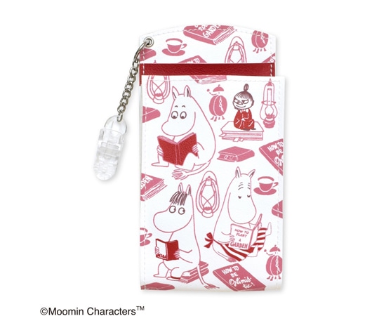 セントレディス ムーミン 胸ポケット用ペンケース Readingテラコッタ ST-CNM0004 1個（ご注文単位1個）【直送品】