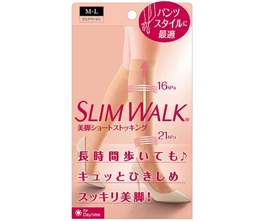 ピップ スリムウォーク ショートストッキング M~L PH804 1個（ご注文単位1個）【直送品】