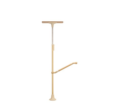 DIPPERホクメイ ベスポジBPZ Tベース ショート ト型 伸縮手すり 曲げ600-900 セット BPZ-K5600-60 1個（ご注文単位1個）【直送品】