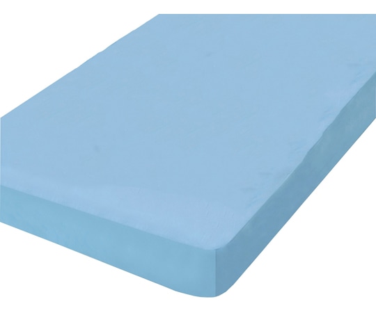 ファミリー・ライフ 綿100%ボックスシーツ セミダブル ブルー 1セット（2枚入） 5910120 1セット（ご注文単位1セット）【直送品】