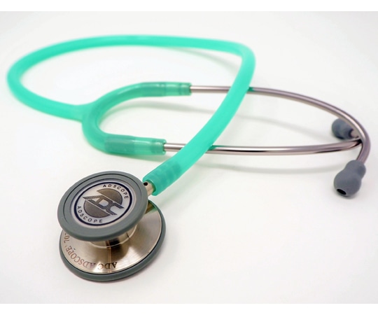 ユーメド貿易 ADスコープ クリニシャンステトスコープ フロスティエメラルド AD703FE 1本（ご注文単位1本）【直送品】