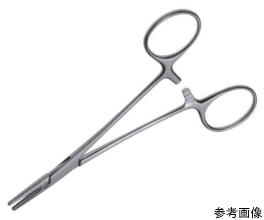 日本フリッツメディコ モスキート無傷性止血鉗子 12.5cm 直 F350-125 1本（ご注文単位1本）【直送品】