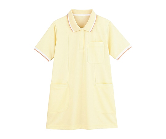 自重堂 半袖ロングポロシャツ レディース クリーム S WH90338 1枚(ご注文単位1枚)【直送品】