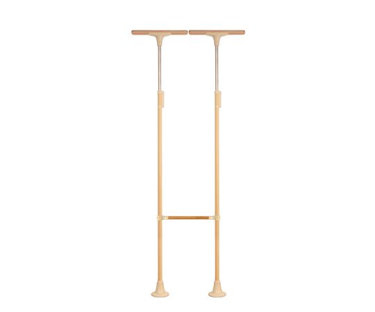 DIPPERホクメイ ベスポジBPZ Tベース ロング H型 木手すり 固定600 セット BPZ-H2000-70 1個（ご注文単位1個）【直送品】