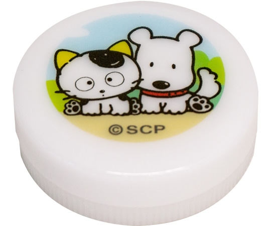 金鵄製作所 タマプリント浅型壷 5mL 白フタ 50個入 A2110-000WH 1袋（ご注文単位1袋）【直送品】