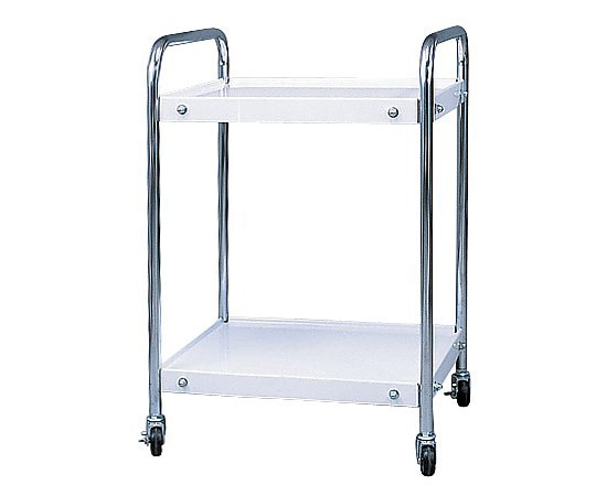 富士医療測器 ホスピタルワゴン（2段） 560×390×730mm WD-4-50 1台（ご注文単位1台）【直送品】