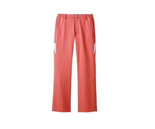 アシックス(住商モンブラン) レディスパンツ ピンク×ホワイト CHM151-0201 LL 1枚(ご注文単位1枚)【直送品】