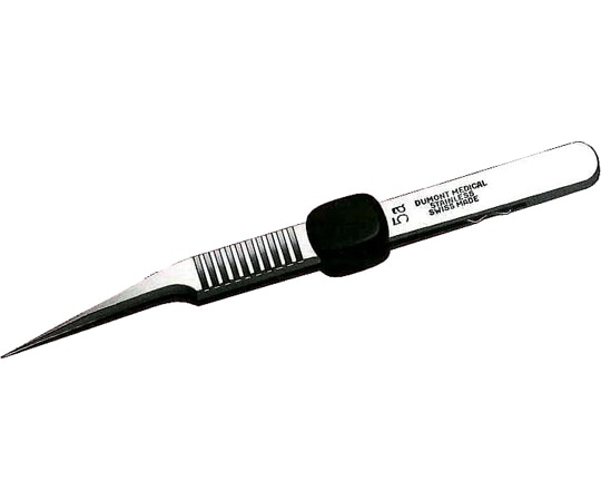DUMONT DUMONT 尖鋭ピンセットクランプリング付 115mm MA-56 1個（ご注文単位1個）【直送品】