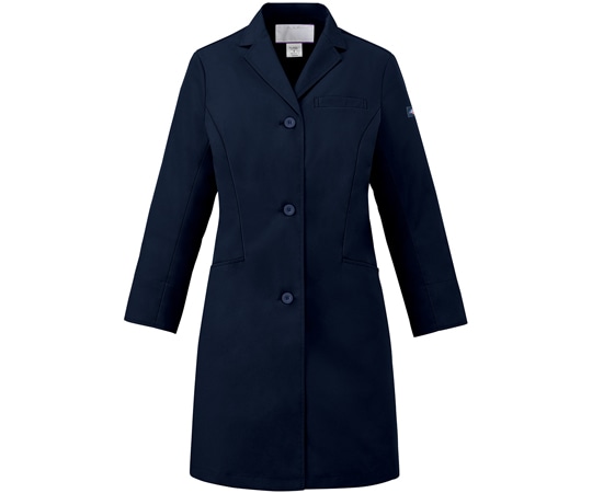 フォーク レディスシングルコート ダークネイビー S 2538NP-17 1枚（ご注文単位1枚）【直送品】