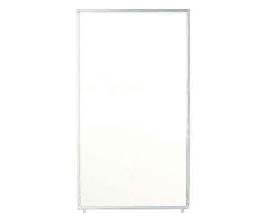 弘益 抗ウイルスパーテーション 900×25×1800 AP-1809V(WH) 1個(ご注文単位1個)【直送品】