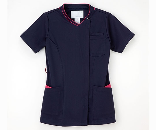 ナガイレーベン 女子スクラブ ネイビー+ピンク M RF5087 1枚（ご注文単位1枚）【直送品】