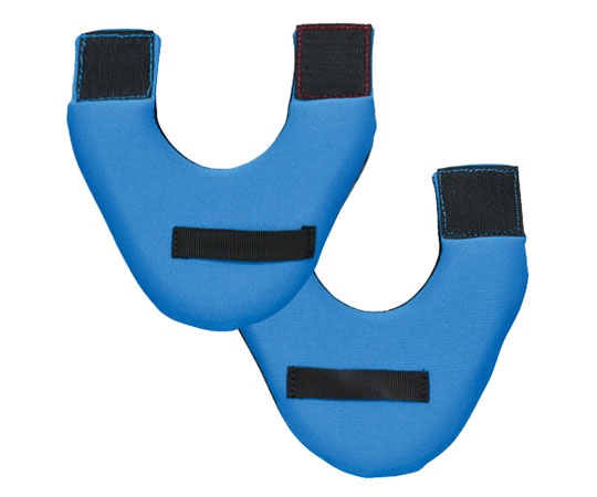 キヨタ ヘッドガード フィット専用頬パッド（左右1組）ブルー KM-5 ブルー 1個（ご注文単位1個）【直送品】