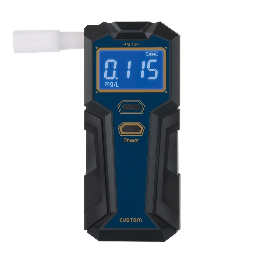 カスタム アルコールチェッカー AT-10 1個(ご注文単位1個)【直送品】