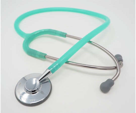 ユーメド貿易 ADスコープ シングルヘッドステトスコープライト フロスティエメラルド AD711FE 1本（ご注文単位1本）【直送品】