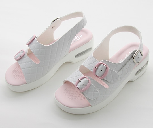 キクスイーサンダル キルティングエアーソールサンダル ピンク L（23.5~24.0cm） 17613 1足（ご注文単位1足）【直送品】