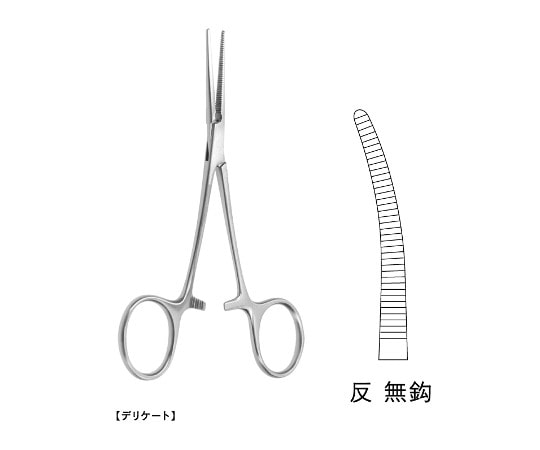 ジェイ・シー・ティ ペアン止血鉗子 デリケート JB13-1512 1個（ご注文単位1個）【直送品】