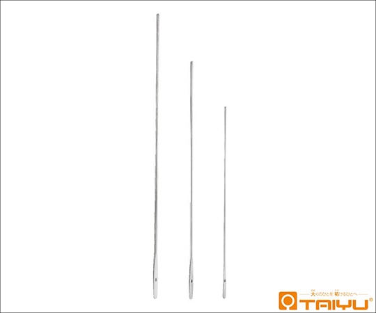 TAIYU（大祐医科工業） 棒状消息子 全長18cm 真鍮製 10本入 TY-634B 1ケース（ご注文単位1ケース）【直送品】