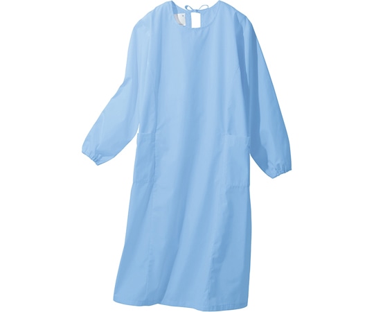 WHISEL（自重堂） 抗ウイルス加工予防衣 サックス LL WH13150 1枚（ご注文単位1枚）【直送品】