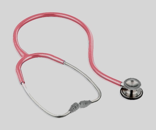 ケンツメディコ 聴診器[フレアーフォネット 小児用] （ラズベリーピンク） 0137B307 1本（ご注文単位1本）【直送品】