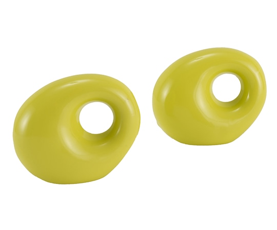 タニタ リングダンベル 1kg×2個 TS-968-YL 1組（ご注文単位1組）【直送品】