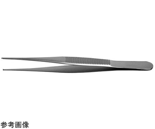 NAPOX 先細有鈎ピンセット 直型 130mm A-4-1-130 1個（ご注文単位1個）【直送品】