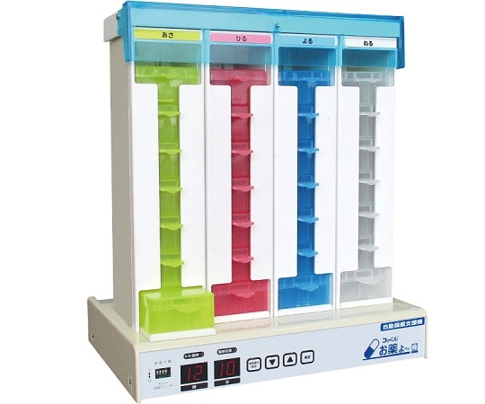 ミヤサカ工業 コッくんお薬よ~ （自動服薬支援機）ハイクラス（光と音声・見守り機能付き） MOR-4H 1個（ご注文単位1個）【直送品】