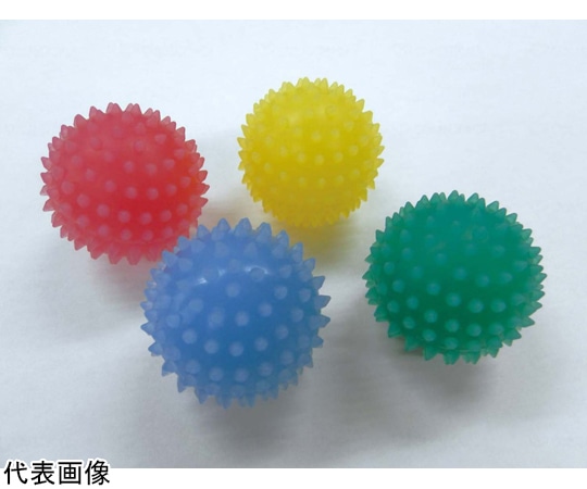 コーキマテリアル ラブラックス 爪もみボール ライトブルー・グリーン 000000124 1個（ご注文単位1個）【直送品】