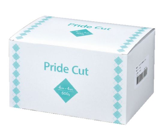 歯愛メディカル Ci プライドカット綿 4号 4×4cm  1箱（ご注文単位1箱）【直送品】