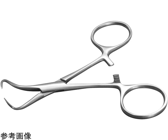 林刃物 バックハウスタオル鉗子 110mm 110-BHC 1個(ご注文単位1個)【直送品】